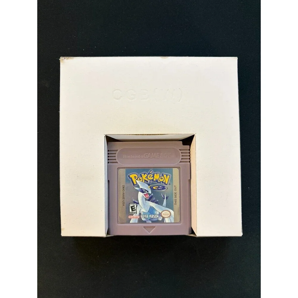 NEW Pokémon Silver/Gold/Crystal GBC Box Set No Manuals. Tested/Saves FAST SHIP